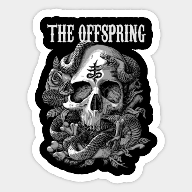 THE OFFSPRING BAND MERCHANDISE Sticker by Rons Frogss